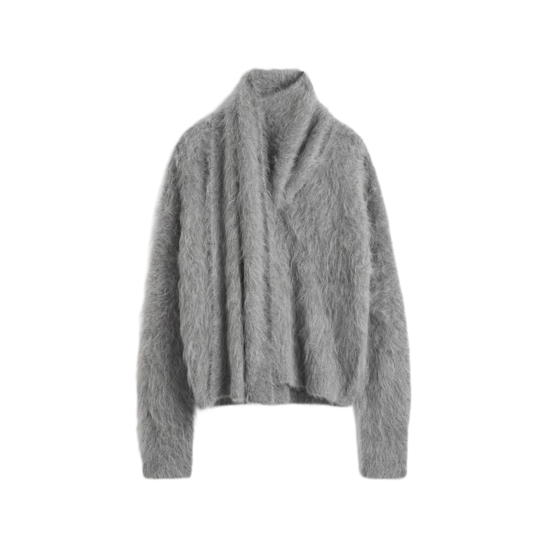 Long-sleeved Alpaca Sweater - NY065