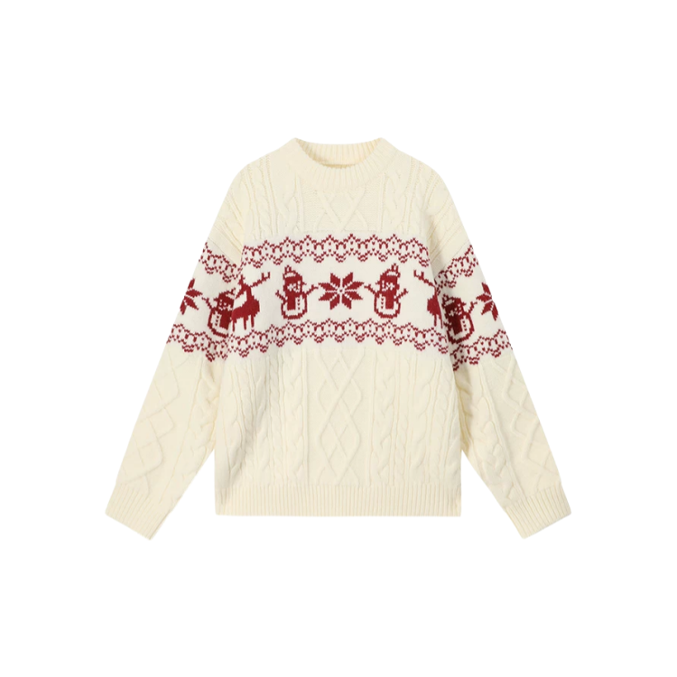 Christmas Jacquard Sweater - NY008